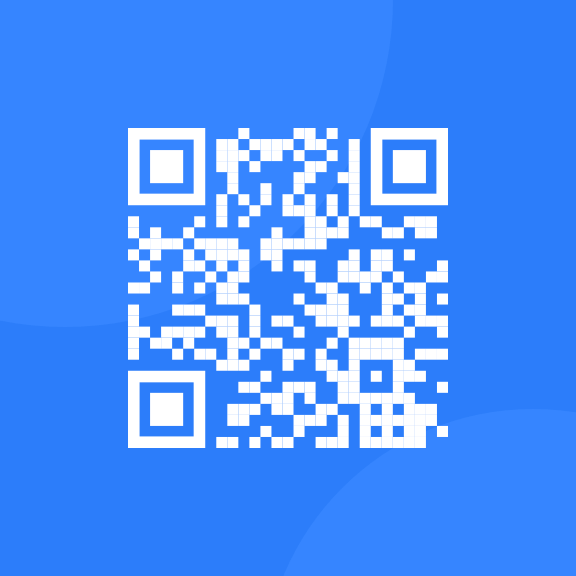 A QR code leading to the Frontend Mentor website